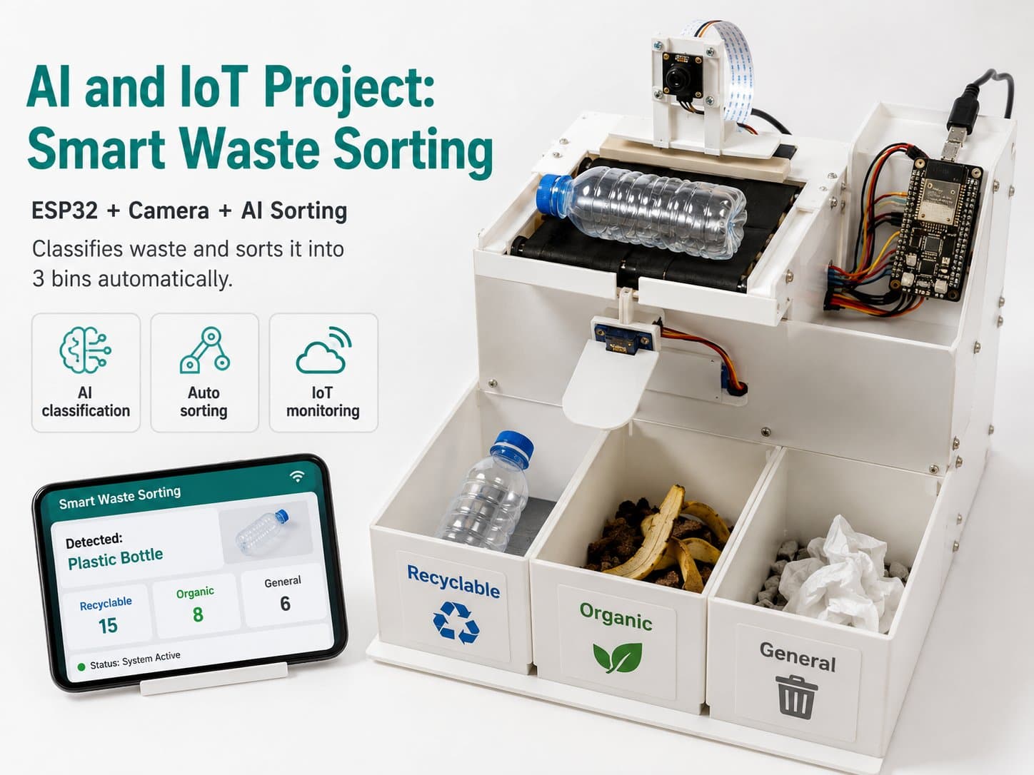 AI and IoT Project: Smart Waste Sorting